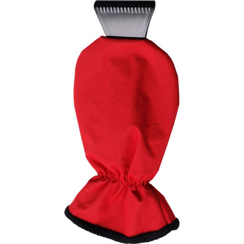 MANOPOLA plastová škrabka, rukavice, červená MANOPOLA plastová škrabka, rukavice, červená