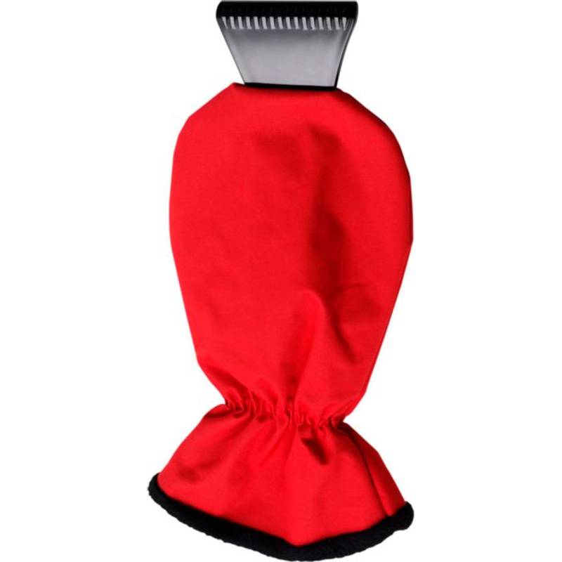 MANOPOLA plastová škrabka, rukavice, červená MANOPOLA plastová škrabka, rukavice, červená