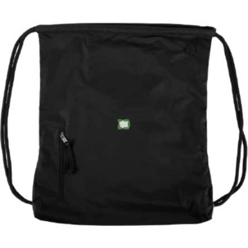 PANGOR sťahovací batoh s vreckom na zips, čierny PANGOR sťahovací batoh s vreckom na zips, čierny