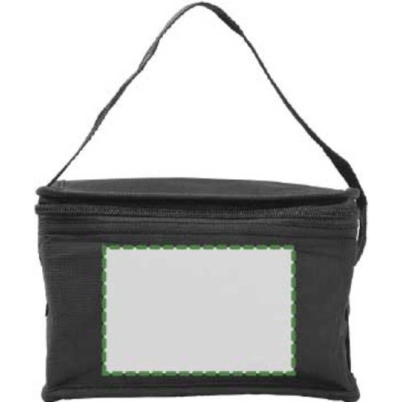 Chladící taška na 6 plechovek, netkaná textilie, bílá Chladící taška na 6 plechovek, netkaná textilie, bílá