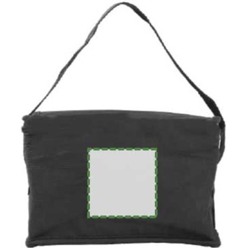 Chladící taška na 6 plechovek, netkaná textilie, bílá Chladící taška na 6 plechovek, netkaná textilie, bílá