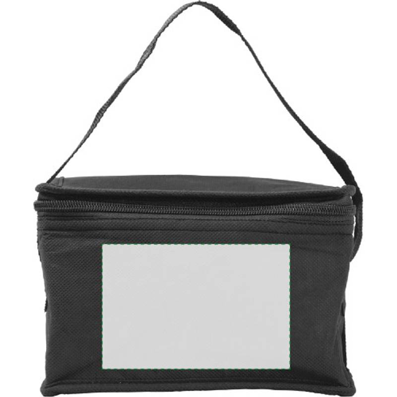 Chladící taška na 6 plechovek, netkaná textilie, bílá Chladící taška na 6 plechovek, netkaná textilie, bílá