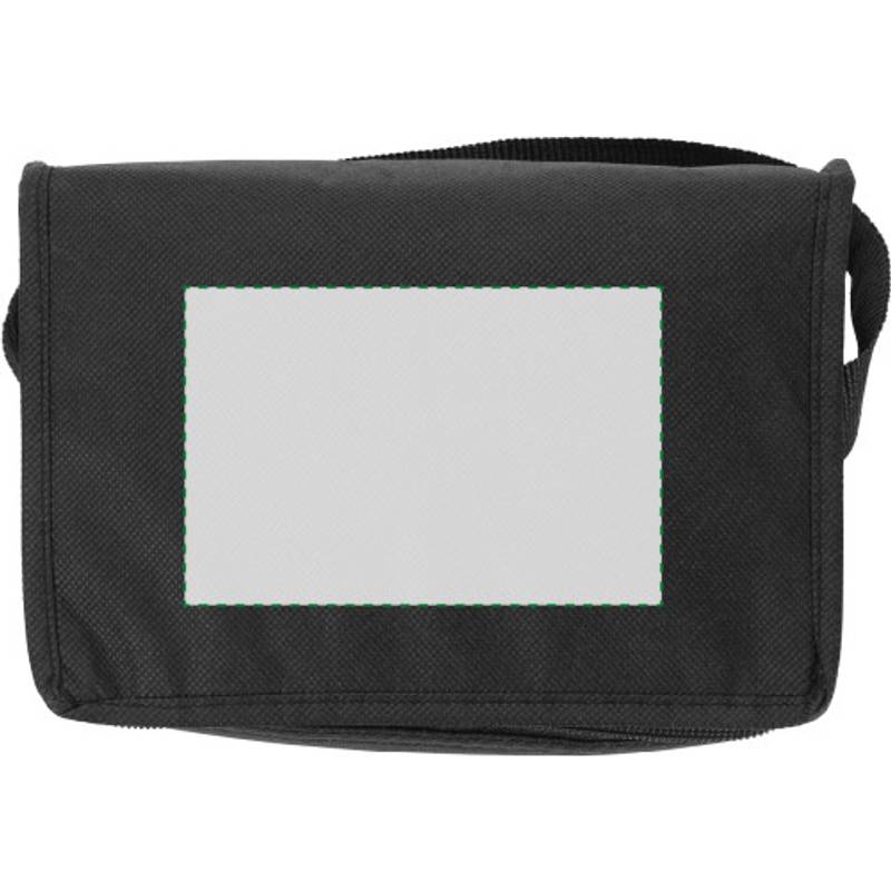 Chladící taška na 6 plechovek, netkaná textilie, bílá Chladící taška na 6 plechovek, netkaná textilie, bílá