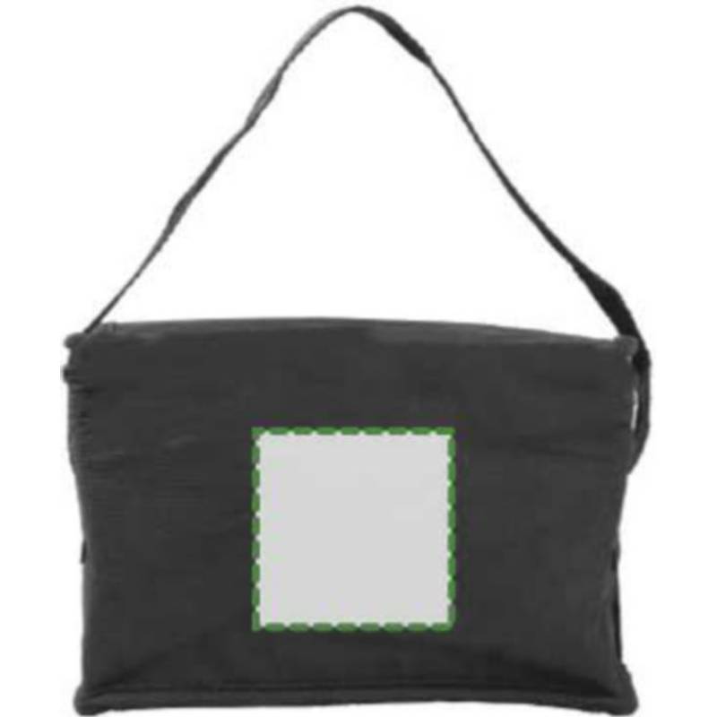 Chladící taška na 6 plechovek, netkaná textilie, bílá Chladící taška na 6 plechovek, netkaná textilie, bílá