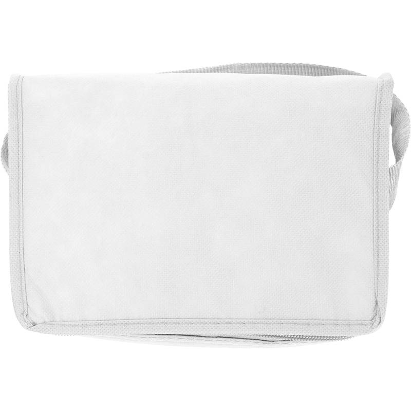 Chladící taška na 6 plechovek, netkaná textilie, bílá Chladící taška na 6 plechovek, netkaná textilie, bílá