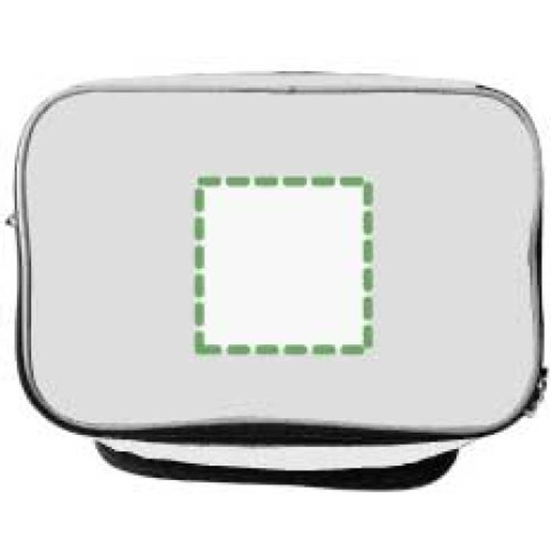 Chladiaca taška, 600D, zapínanie na zips, biela Chladiaca taška, 600D, zapínanie na zips, biela