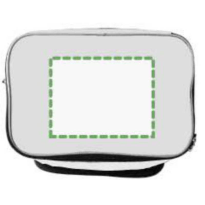 Chladiaca taška, 600D, zapínanie na zips, biela Chladiaca taška, 600D, zapínanie na zips, biela