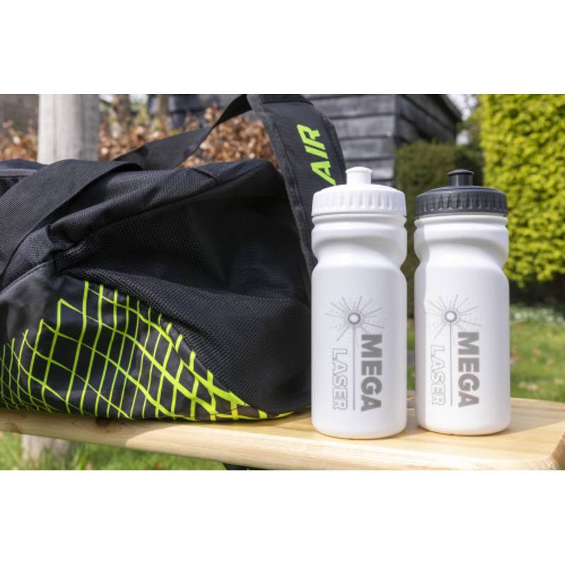 HARUN recyklovateľná plastová fľaša na vodu, 500 ml, biela HARUN recyklovateľná plastová fľaša na vodu, 500 ml, biela