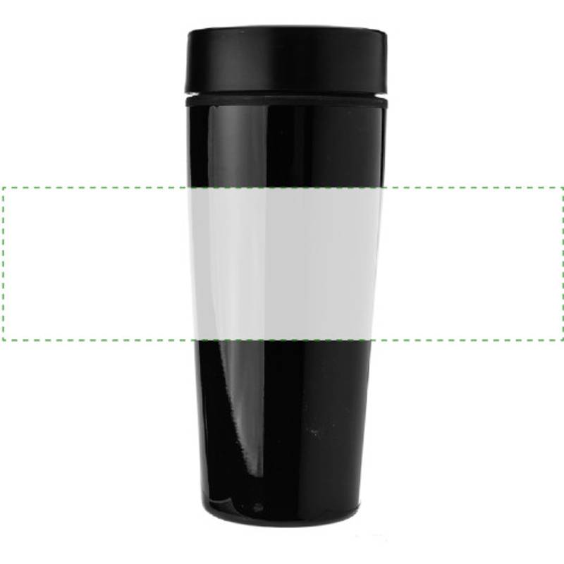 BERGIL cestovní hrnek, nerezový, 450 ml, zelená BERGIL cestovní hrnek, nerezový, 450 ml, zelená