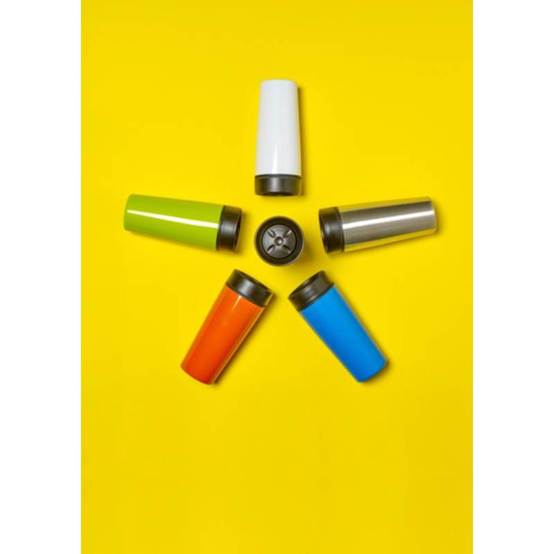 BERGIL cestovní hrnek, nerezový, 450 ml, zelená BERGIL cestovní hrnek, nerezový, 450 ml, zelená