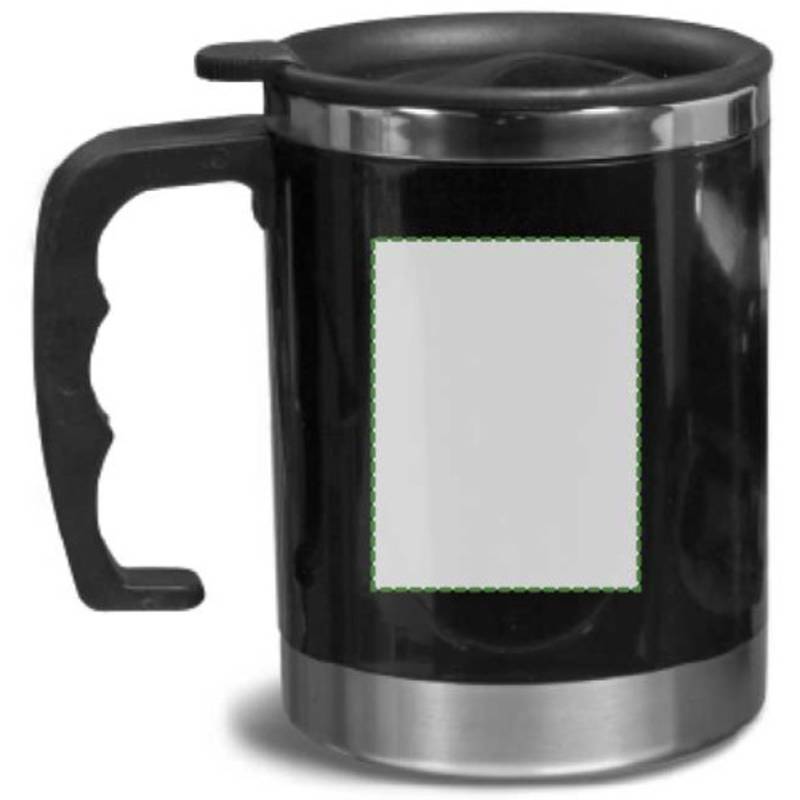 KANTON termohrnček, 400 ml, čierna KANTON termohrnček, 400 ml, čierna