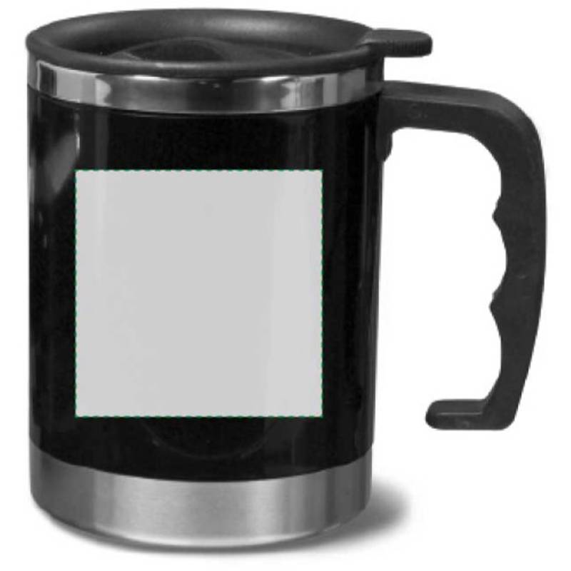 KANTON termohrnček, 400 ml, čierna KANTON termohrnček, 400 ml, čierna