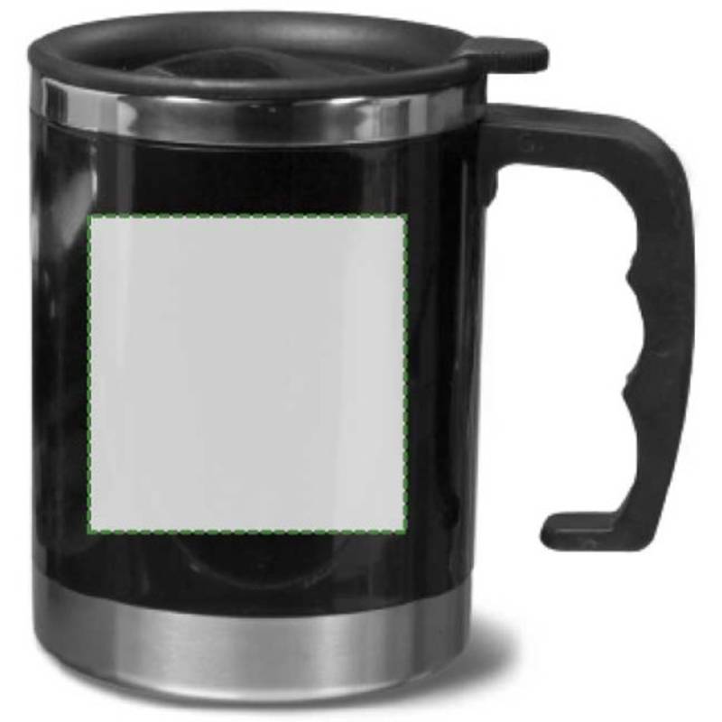 KANTON termohrnček, 400 ml, čierna KANTON termohrnček, 400 ml, čierna