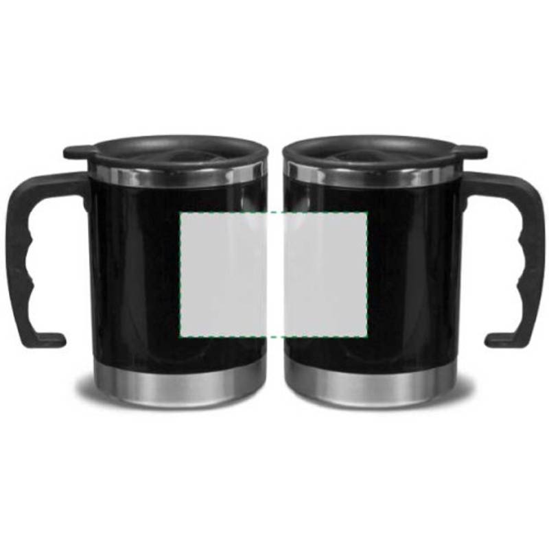 KANTON termohrnček, 400 ml, čierna KANTON termohrnček, 400 ml, čierna