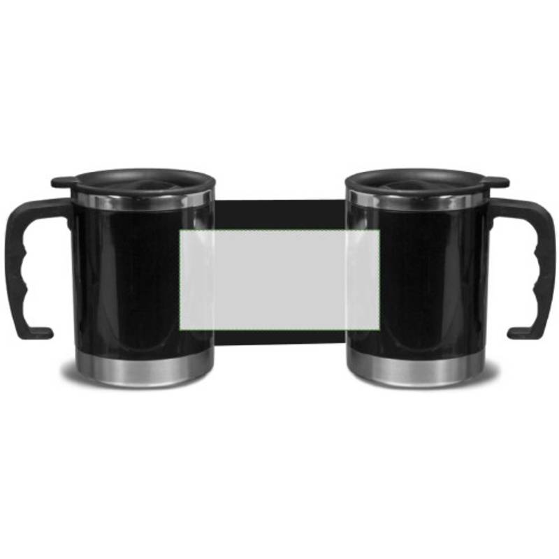 KANTON termohrnček, 400 ml, čierna KANTON termohrnček, 400 ml, čierna