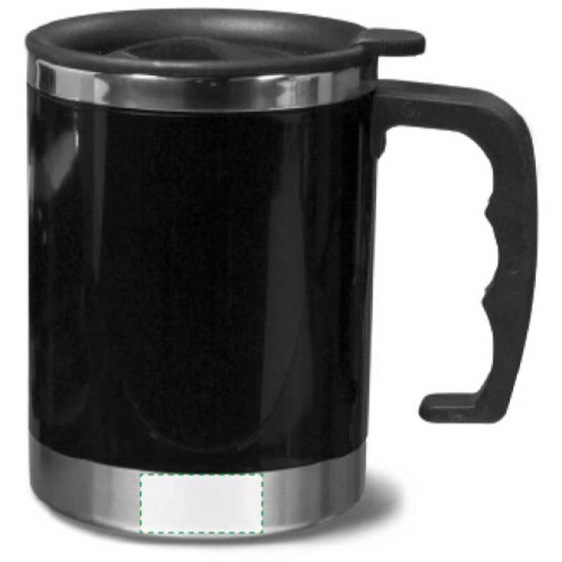 KANTON termohrnček, 400 ml, čierna KANTON termohrnček, 400 ml, čierna