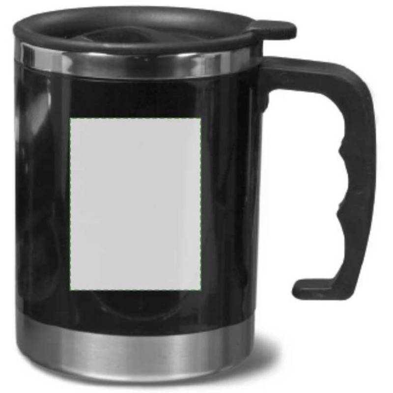 KANTON termohrnček, 400 ml, čierna KANTON termohrnček, 400 ml, čierna