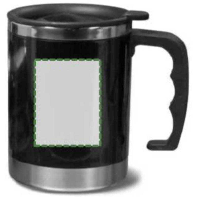 KANTON termohrnček, 400 ml, čierna KANTON termohrnček, 400 ml, čierna