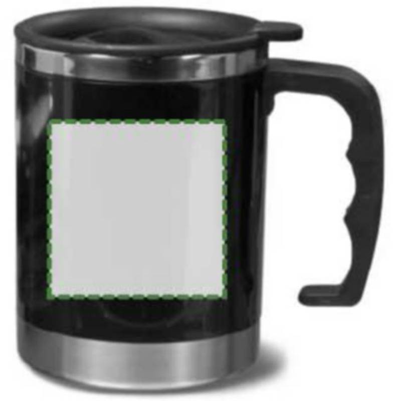 KANTON termohrnček, 400 ml, čierna KANTON termohrnček, 400 ml, čierna