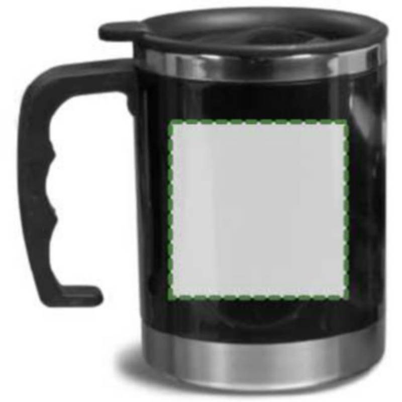 KANTON termohrnček, 400 ml, čierna KANTON termohrnček, 400 ml, čierna