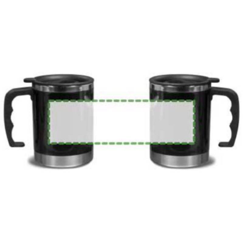 KANTON termohrnček, 400 ml, čierna KANTON termohrnček, 400 ml, čierna