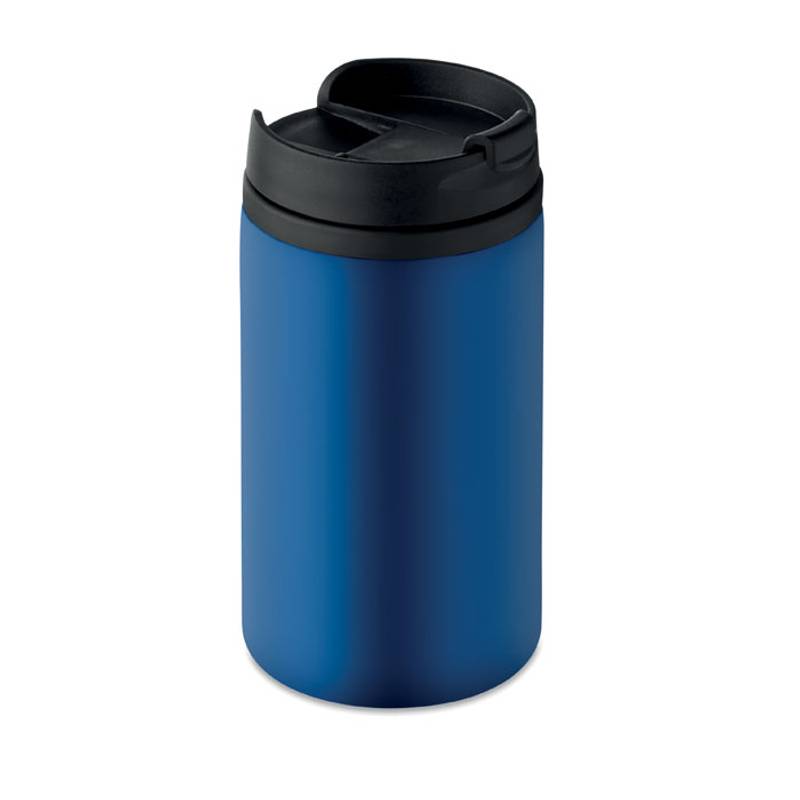 Dvojstenný nerezový hrnček 280ml, modrá Dvojstenný nerezový hrnček 280ml, modrá