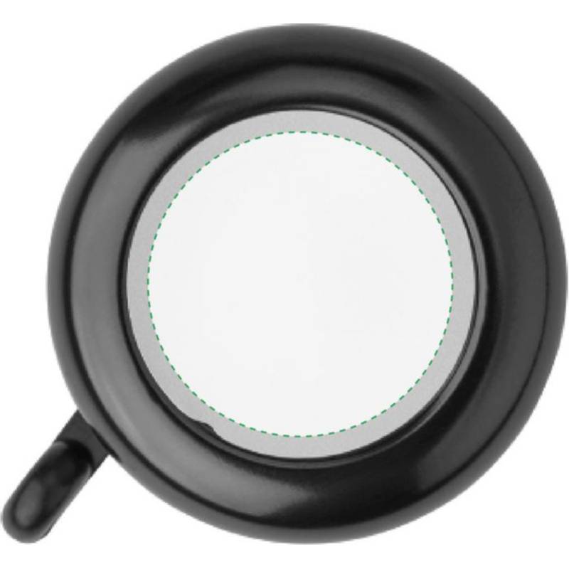 Hliníkový zvonček na bicykel, čierna Hliníkový zvonček na bicykel, čierna