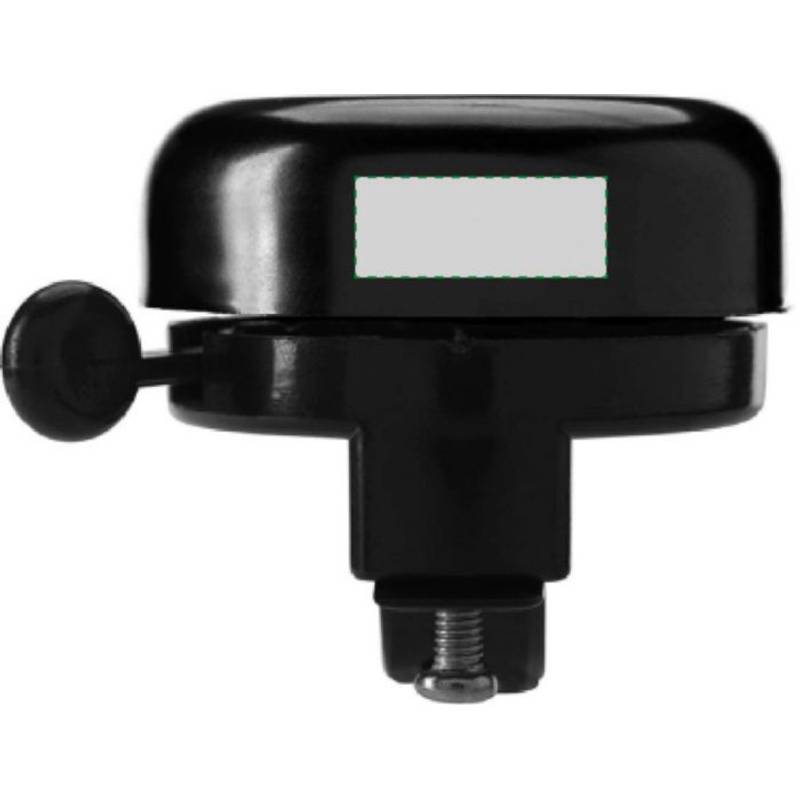 Hliníkový zvonček na bicykel, čierna Hliníkový zvonček na bicykel, čierna