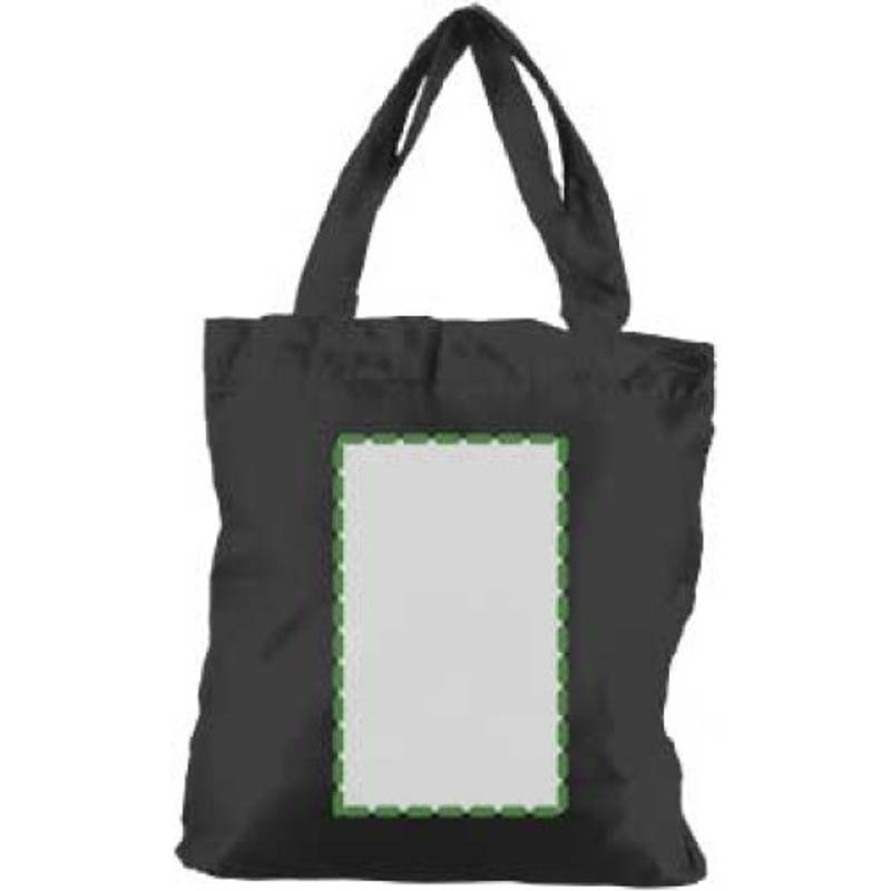 Skladacia nákupná taška, čierna Skladacia nákupná taška, čierna