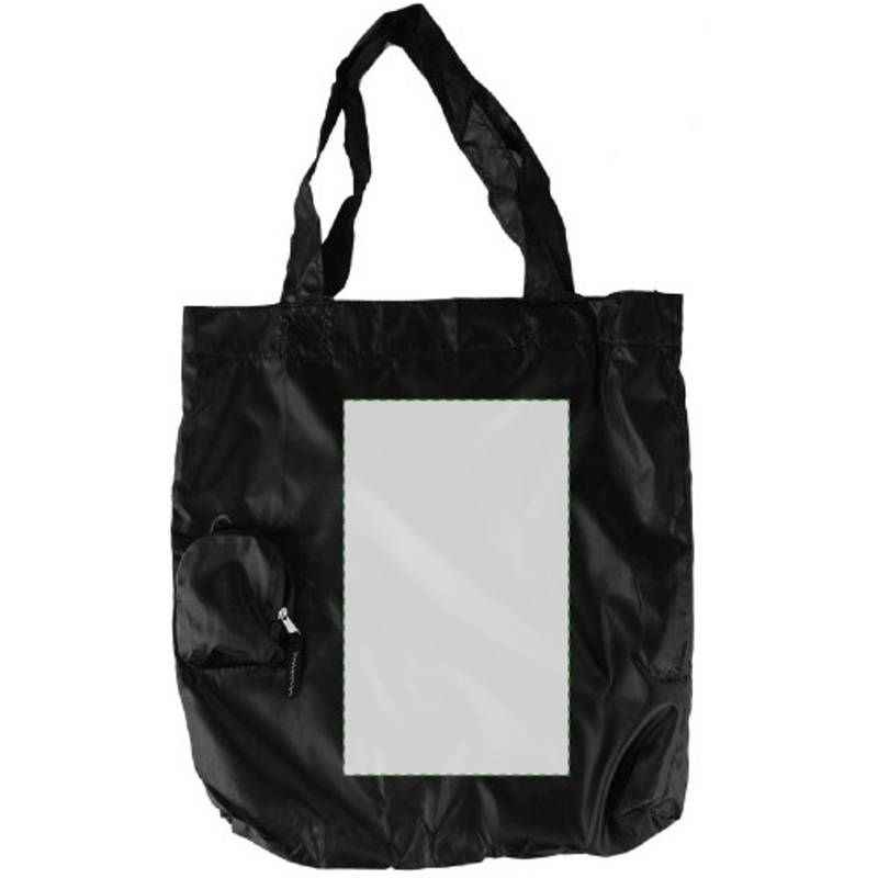 Skladacia nákupná taška, čierna Skladacia nákupná taška, čierna