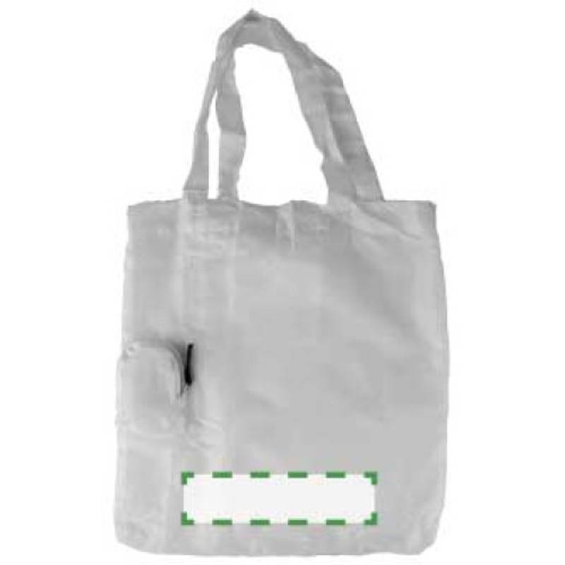 Skladacia nákupná taška, čierna Skladacia nákupná taška, čierna