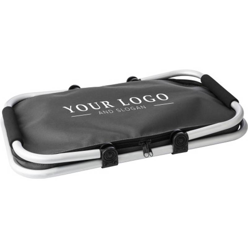 OXFORD BASKET skládací nákupní košík z materiálu typu Oxford, šedá OXFORD BASKET skládací nákupní košík z materiálu typu Oxford, šedá