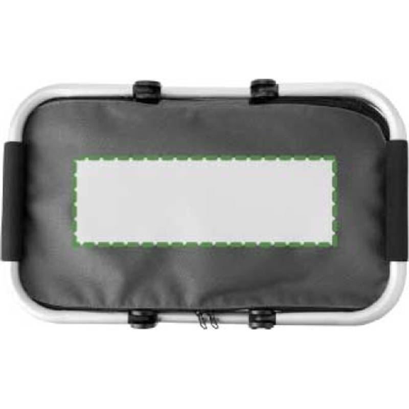 OXFORD BASKET skládací nákupní košík z materiálu typu Oxford, šedá OXFORD BASKET skládací nákupní košík z materiálu typu Oxford, šedá