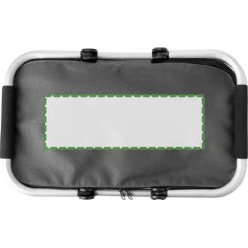 OXFORD BASKET skládací nákupní košík z materiálu typu Oxford, šedá OXFORD BASKET skládací nákupní košík z materiálu typu Oxford, šedá