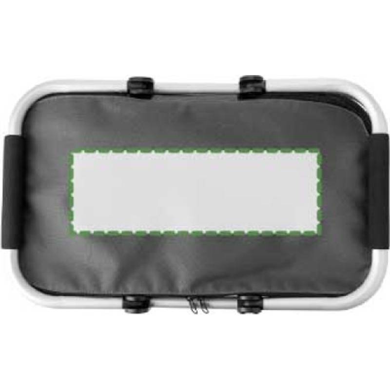 OXFORD BASKET skládací nákupní košík z materiálu typu Oxford, šedá OXFORD BASKET skládací nákupní košík z materiálu typu Oxford, šedá