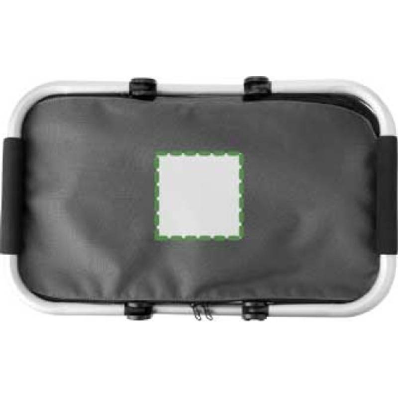 OXFORD BASKET skládací nákupní košík z materiálu typu Oxford, šedá OXFORD BASKET skládací nákupní košík z materiálu typu Oxford, šedá