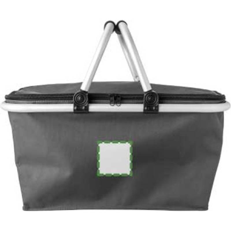 OXFORD BASKET skládací nákupní košík z materiálu typu Oxford, šedá OXFORD BASKET skládací nákupní košík z materiálu typu Oxford, šedá