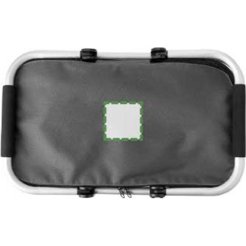 OXFORD BASKET skládací nákupní košík z materiálu typu Oxford, šedá OXFORD BASKET skládací nákupní košík z materiálu typu Oxford, šedá