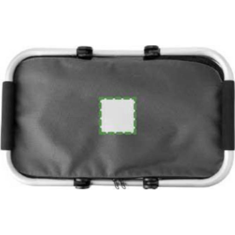 OXFORD BASKET skládací nákupní košík z materiálu typu Oxford, šedá OXFORD BASKET skládací nákupní košík z materiálu typu Oxford, šedá