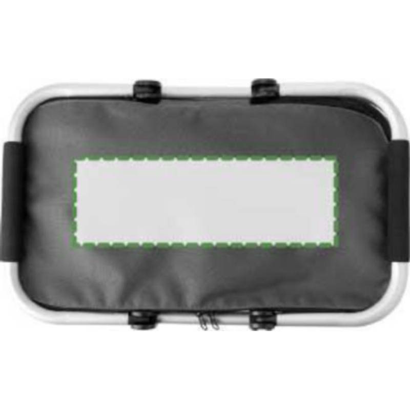 OXFORD BASKET skládací nákupní košík z materiálu typu Oxford, šedá OXFORD BASKET skládací nákupní košík z materiálu typu Oxford, šedá