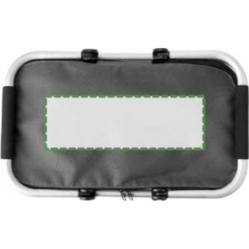 OXFORD BASKET skládací nákupní košík z materiálu typu Oxford, šedá OXFORD BASKET skládací nákupní košík z materiálu typu Oxford, šedá