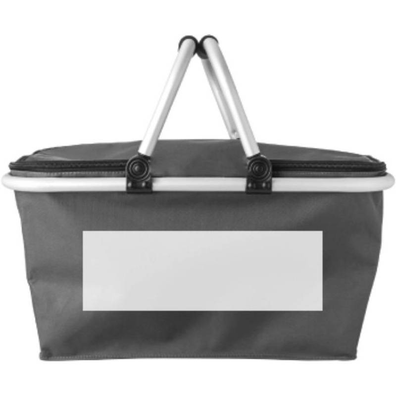 OXFORD BASKET skládací nákupní košík z materiálu typu Oxford, šedá OXFORD BASKET skládací nákupní košík z materiálu typu Oxford, šedá