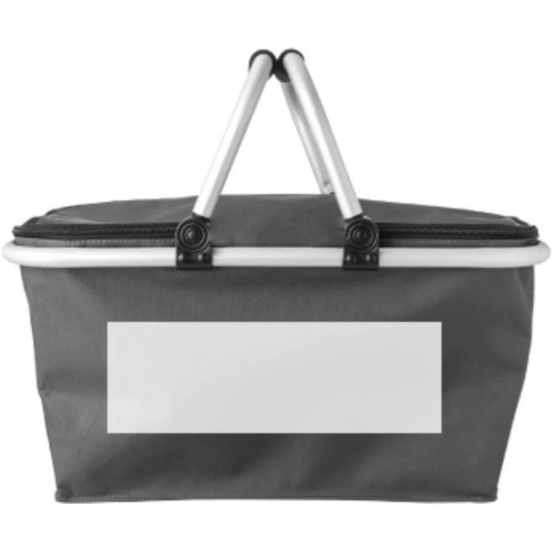 OXFORD BASKET skládací nákupní košík z materiálu typu Oxford, šedá OXFORD BASKET skládací nákupní košík z materiálu typu Oxford, šedá