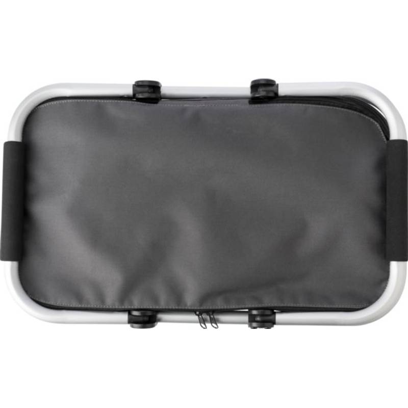 OXFORD BASKET skládací nákupní košík z materiálu typu Oxford, šedá OXFORD BASKET skládací nákupní košík z materiálu typu Oxford, šedá