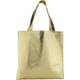 Laminovaná nákupná taška, zlatá