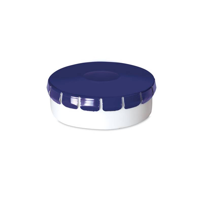 Mentolové bonbóny v plechovce, modrá Mentolové bonbóny v plechovce, modrá