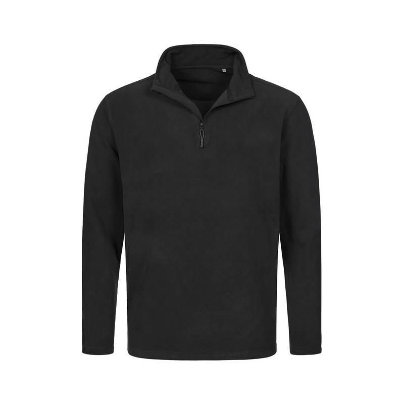 Mikina STEDMAN ACTIVE FLEECE HALF ZIP JACKET MEN černá S Mikina STEDMAN ACTIVE FLEECE HALF ZIP JACKET MEN černá S