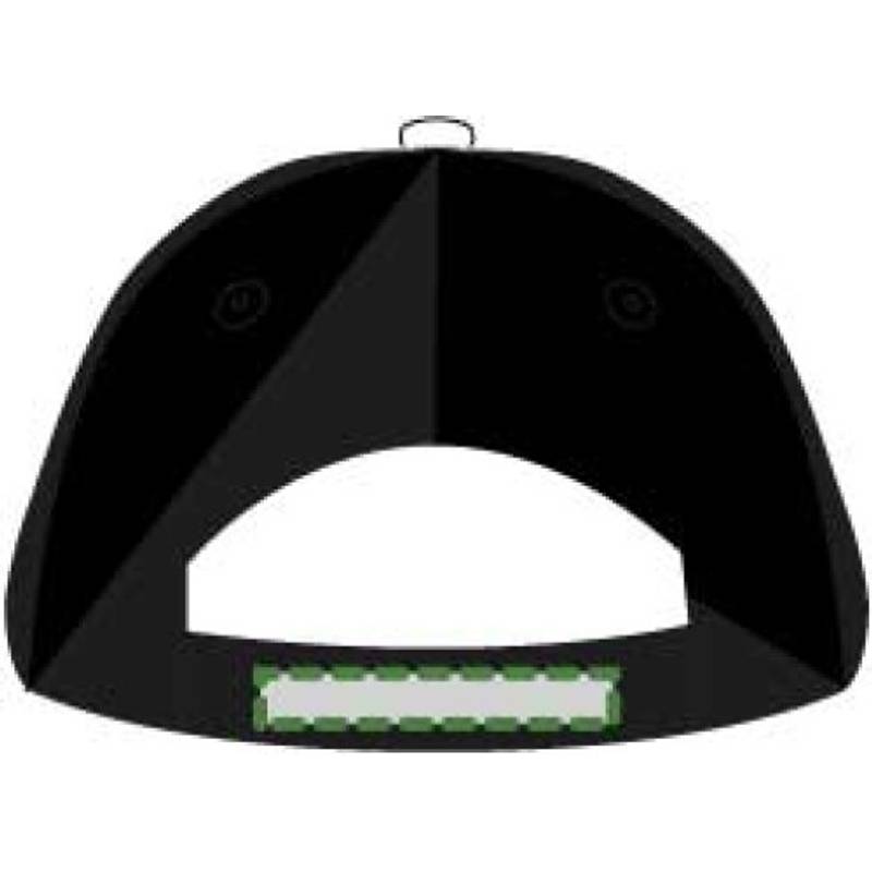 PROGRESA päťpanelová šiltovka, čierna PROGRESA päťpanelová šiltovka, čierna