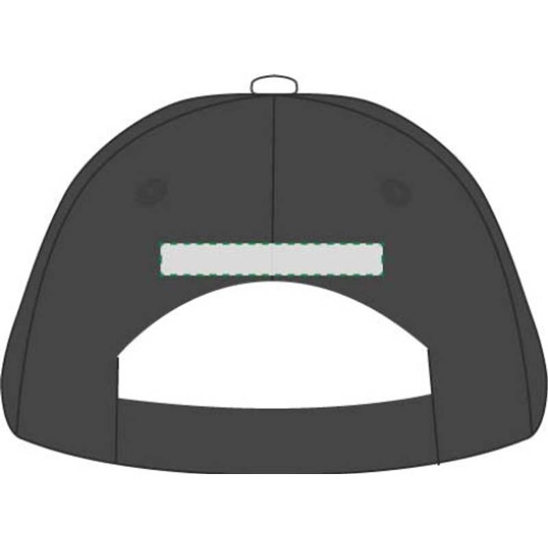 PROGRESA päťpanelová šiltovka, čierna PROGRESA päťpanelová šiltovka, čierna