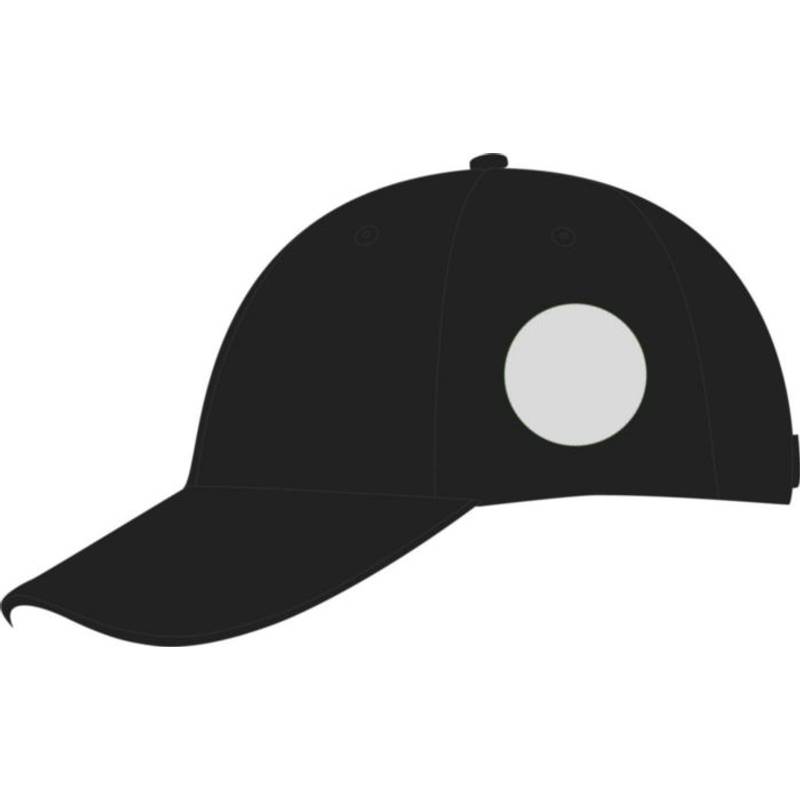 PROGRESA päťpanelová šiltovka, čierna PROGRESA päťpanelová šiltovka, čierna